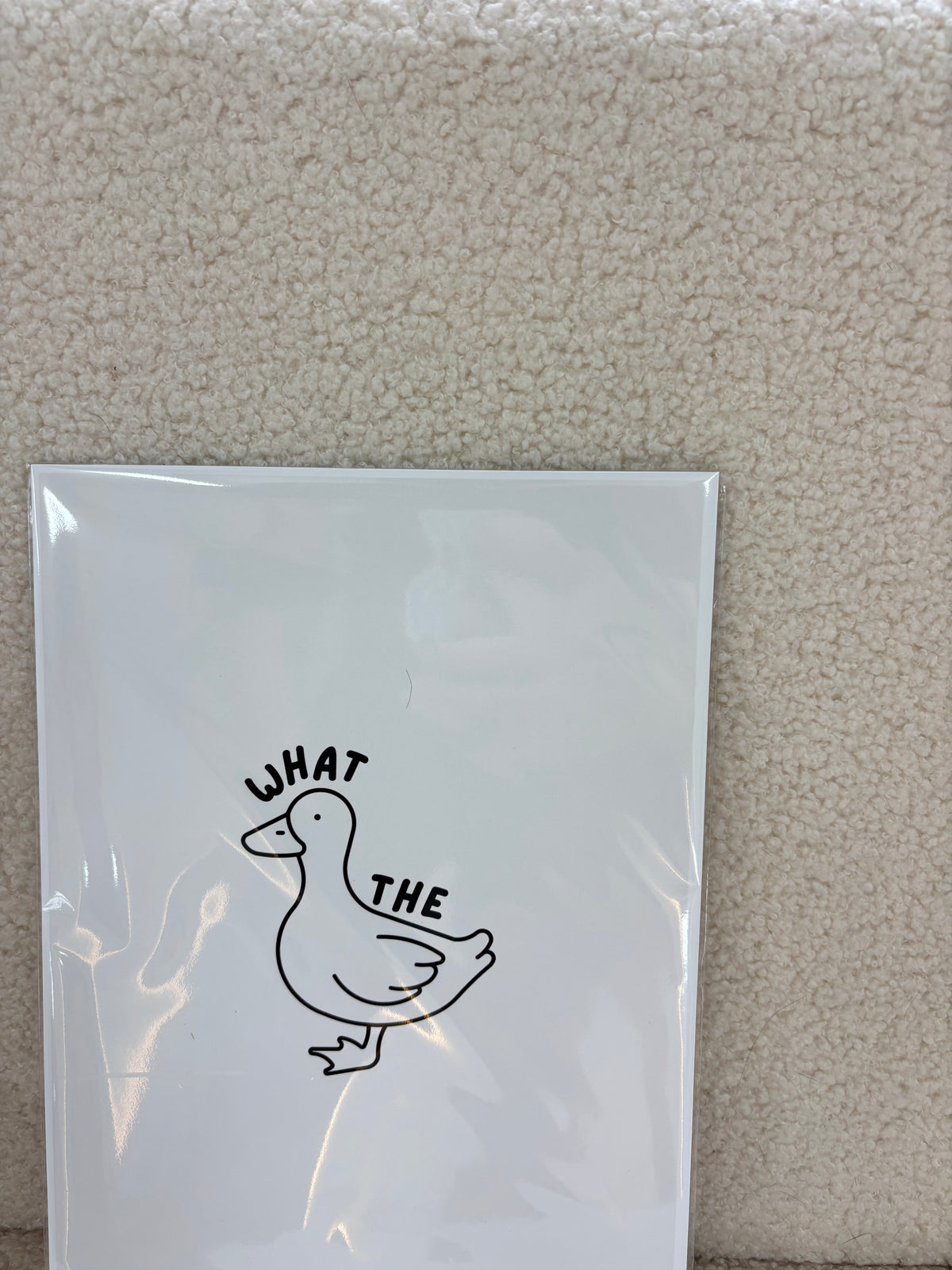 What The Duck A4 Print