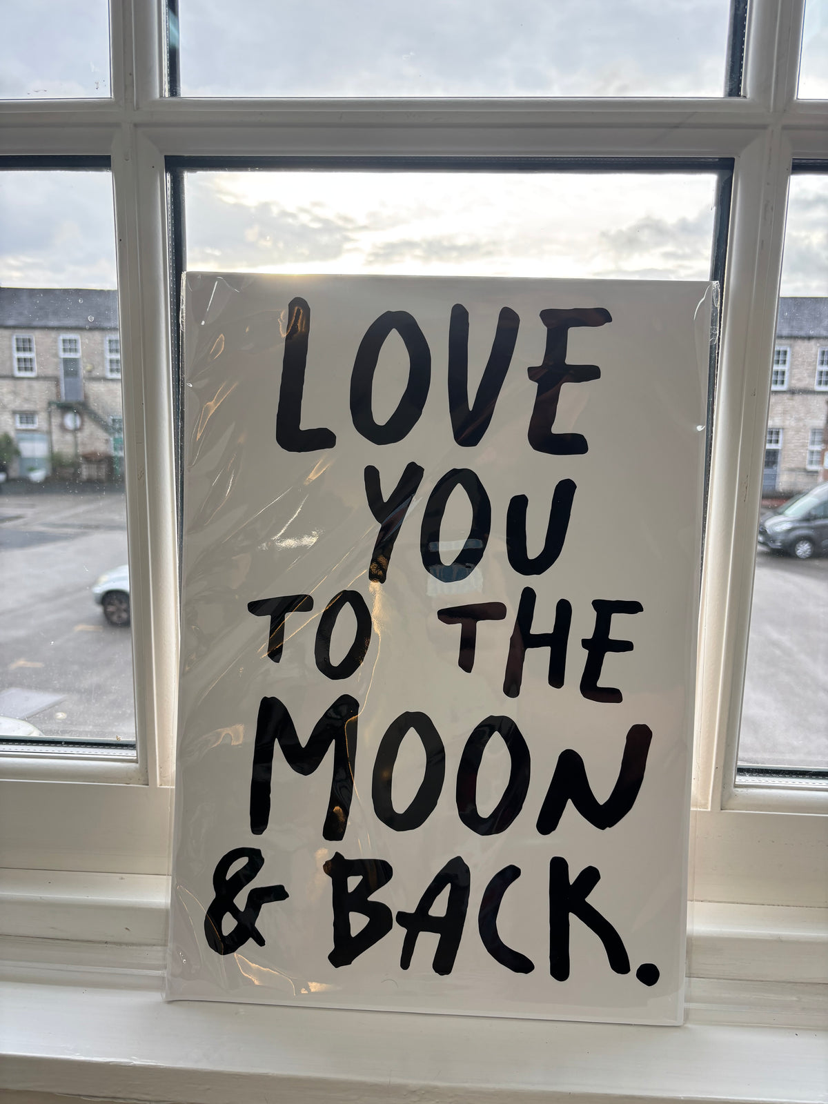 Love You To The Moon & Back A3 Print