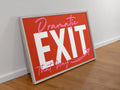 Dramatic Exit A3 Print